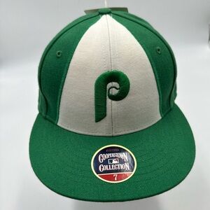 Philadelphia Phillies St. Patricks Day Cooperstown Collection Size 7 Hat Cap NWT